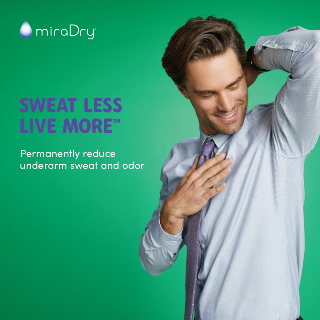 Sweat Less with miraDry