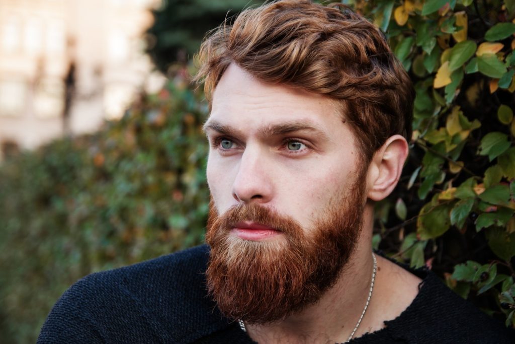 Man with Full beard and hair